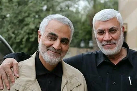 بخط يده تعزية السيد خامنئي في سليماني