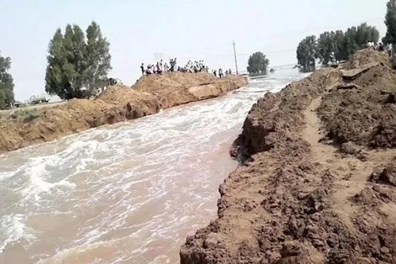 صلاح الدين تعلن تجاوز ذروة السيول شرق المحافظة