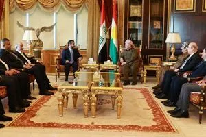 بارزاني يبحث مع الصادقون حسم الاستحقاقات الانتخابية شفق نيوز