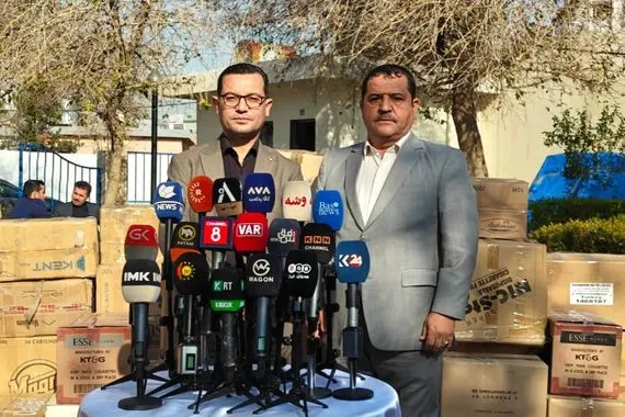 إرسال آلاف الكتب من أربيل لإعادة إحياء مكتبة جمجمال المنكوبة شفق نيوز