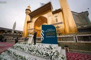 العتبة العلوية تكشف عن التذهيب الجديد للإيوان الذهبي في حرم أمير المؤمنين ع