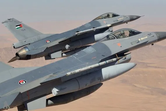 الأردن تعلن مشاركة سلاحها الجوي بالضربات الأمريكية على عصابات داعش في سوريا وكالة الانباء العراقية واع