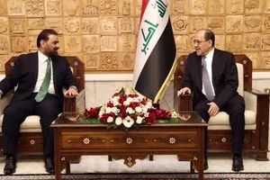 الحلبوسي يثمن جهود المالكي في دعم الحوارات الوطنية لاستكمال الاستحقاقات الدستورية وكالة الانباء العراقية واع