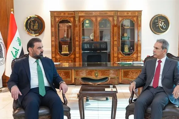 رئيس البرلمان بضيافة رئيس مجلس القضاء الأعلى لبحث التعاون بين السلطتين