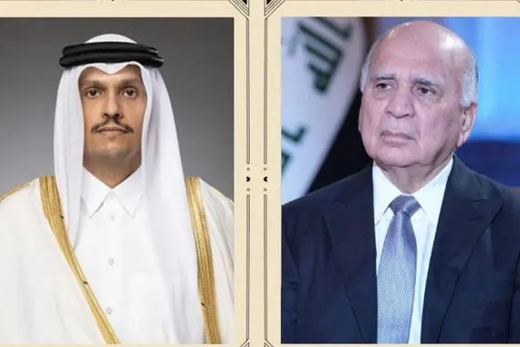 تشديد على أمن المنطقة العراق يبحث مع قطر التطورات في إيران واليمن وحلب شفق نيوز