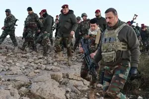 عملية أمنية مشتركة للبيشمركة والجيش العراقي في جبال قره جوغ صور شفق نيوز