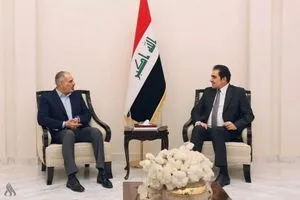 النائب الأول لرئيس البرلمان ورئيس ائتلاف الأساس يبحثان تعزيز الأداء التشريعي والرقابي وكالة الانباء العراقية واع