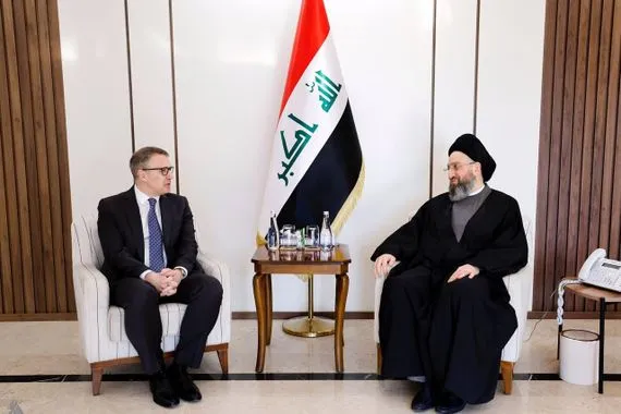 السيد الحكيم يؤكد أهمية حصول العراق على حصص عادلة من المياه وكالة الانباء العراقية واع