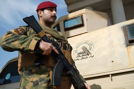 الحشد الشعبي ينتشر شمال بغداد لتأمين الزيارة الرجبية