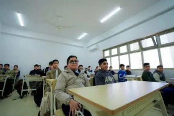 الرمادي يشهد إفتتاح ثانوية جديدة لدعم المتفوّقين