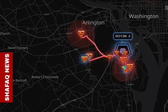 مؤشر البيتزا rdquo يرصد قفزة كبيرة في الطلبات تزامناً مع ضربة محتملة لإيران شفق نيوز