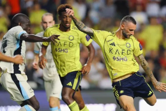 لاعب النصر يبهر الجمهور