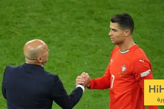 مدرب البرتغال يصدم كريستيانو رونالدو