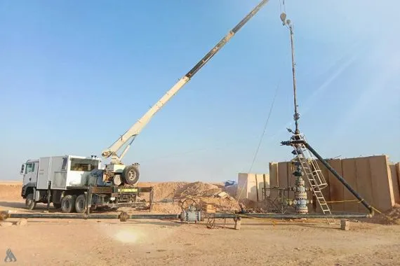 من أصل ستة بدء تشغيل بئرين في حقل عكاس الغازي بالأنبار وكالة الانباء العراقية واع