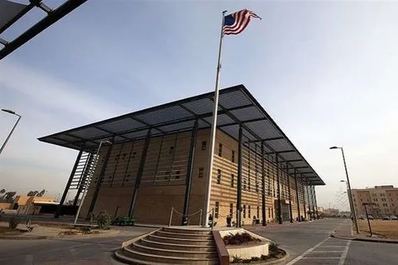 السفارة الأميركية في بغداد ترامب لن يتردد في استخدام الخيار العسكري بشأن ايران