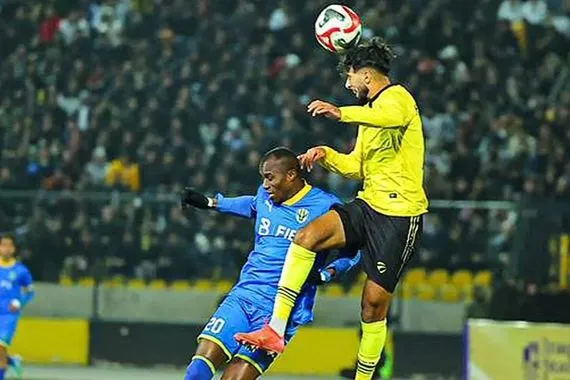 ديربي كوردستان أربيل يحقق الانتصار على دهوك شفق نيوز