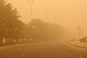 ستعدم الرؤية على الطرق الخارجية موجة غبار تغادر الانبار وتداهم الوسط والجنوب