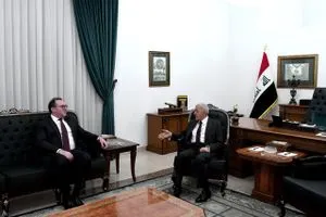 رئيس الجمهورية والقائم بأعمال السفارة الأمريكية يبحثان التطورات الأقليمية وانعكاساتها على المنطقة وكالة الانباء العراقية واع