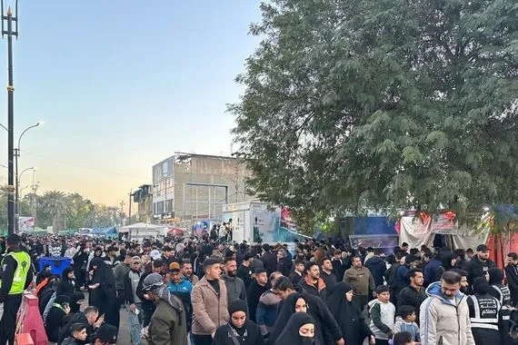 من داخل الكاظمية الان صور