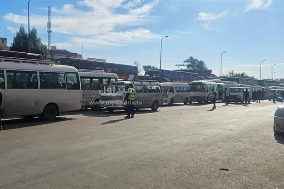 بالصور التفويج العكسي لزائري ذكرى استشهاد الإمام الكاظم