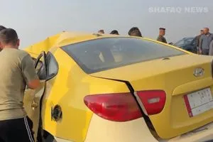 مصرع وإصابة 10 أشخاص بحادث سير مروع في ديالى فيديو شفق نيوز