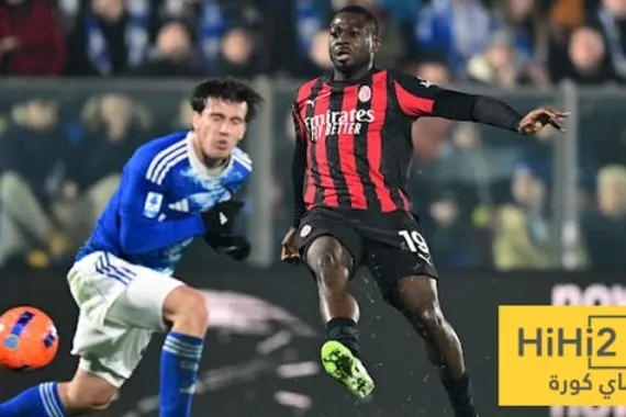 احصائيات الشوط الاول من مباراة ميلان وكومو