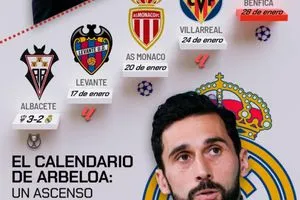 صورة جدول ينتظر أربيلوا مع الريال بعد النكسة ضد الباسيتي