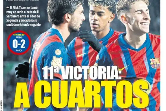 الانتصار الـ 11 الى ربع النهائي