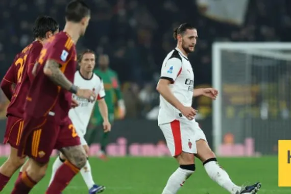 تعادل سلبي ما بين ميلان وروما في الشوط الأول