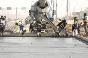 المباشرة بعمل صب مدخل محافظة الديوانية من جهة النجف الاشرف ممر الإياب وكالة الانباء العراقية واع