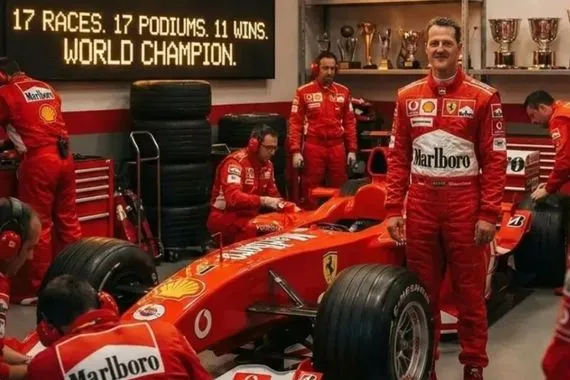 تحسن ملحوظ في الحالة الصحية لشوماخر