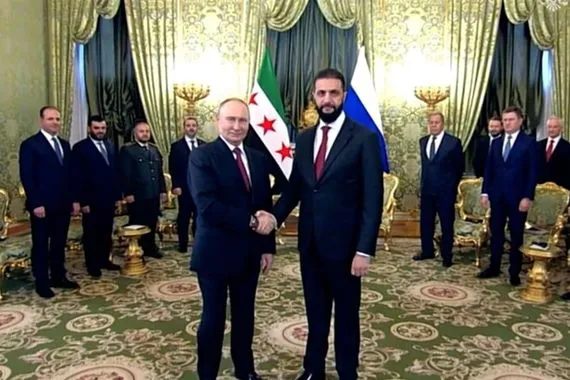 دمشق الشرع يزور موسكو الأربعاء للاجتماع مع بوتين