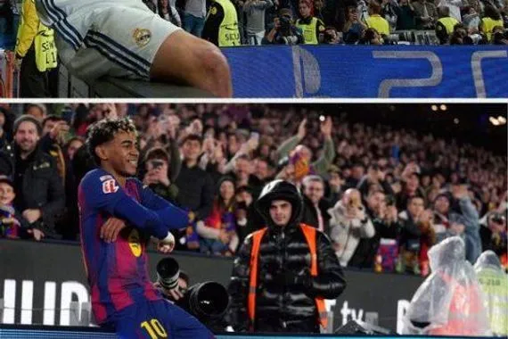 لامين يامال يرث كريستيانو رونالدو