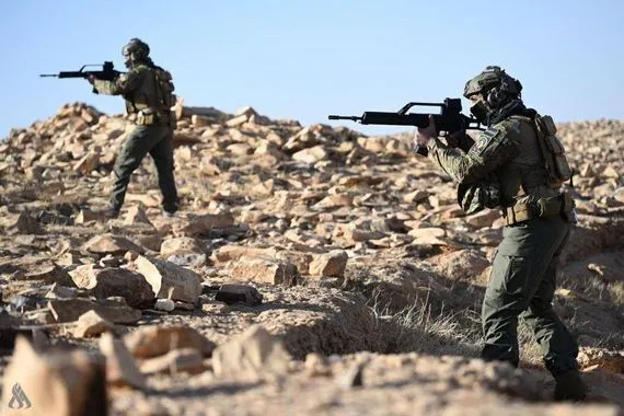 الحشد الشعبي يواصل تدريباته على الحدود العراقية السورية وكالة الانباء العراقية واع