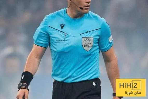 أرقام خاصة بحكم مباراة الإنتر ودورتموند