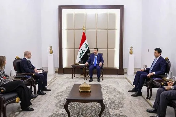 السوداني يؤكد موقف العراق الداعم لجهود الأمن والاستقرار في المنطقة