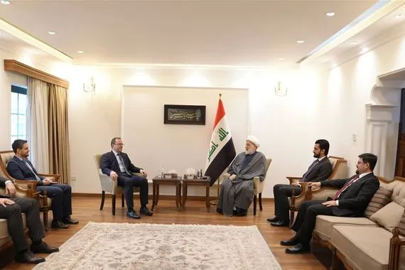 الشيخ حمودي للسفير الروسي العراق ماضٍ في إكمال تشكيل الرئاسات