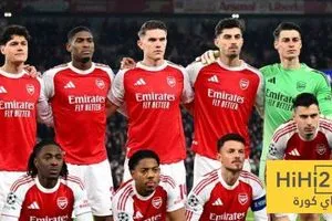 عدد أهداف أرسنال في دوري أبطال أوروبا