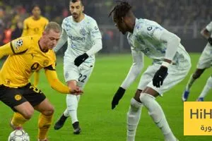 إحصائيات الشوط الأول لمباراة إنتر ميلان ودورتموند