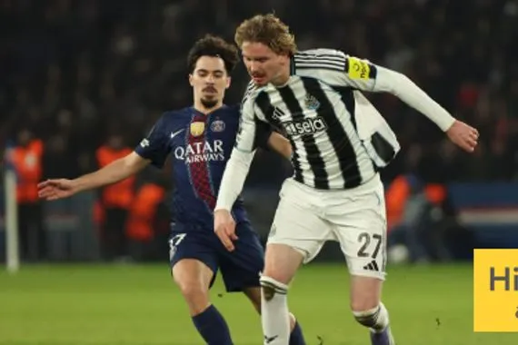 إحصائيات ساعة من مباراة باريس سان جيرمان ونيوكاسل يونايتد