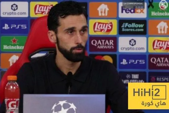 ماذا قال أربيلوا بعد السقوط أمام بنفيكا