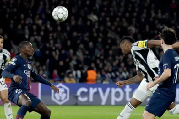 إحصائيات الشوط الأول لمباراة باريس سان جيرمان ونيوكاسل يونايتد