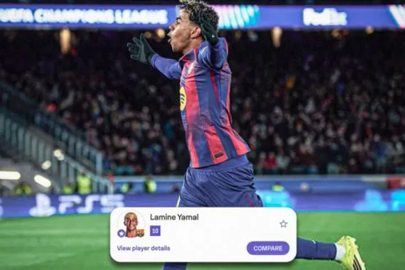 لامين بالعلامة الكاملة ضد كوبنهاغن